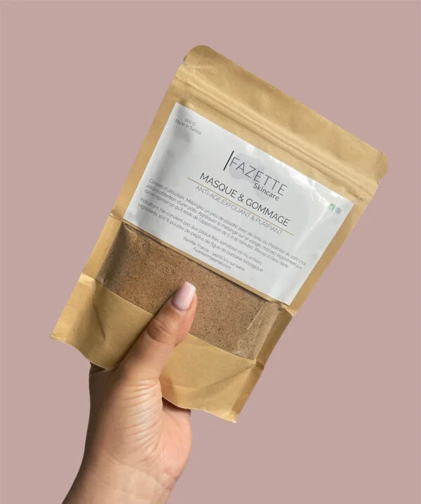 Exfoliant visage naturel